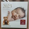 eurocoin eurocoins Austria 2023 set of 8 coins baby (BU)