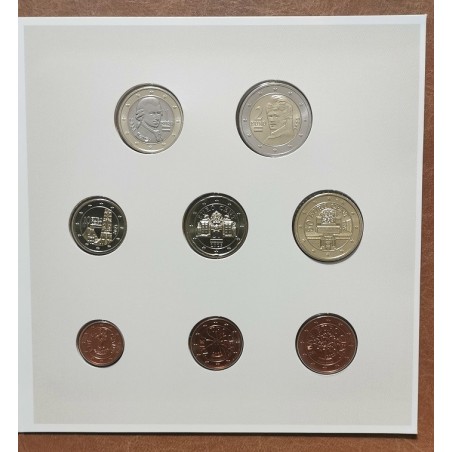 eurocoin eurocoins Austria 2023 set of 8 coins baby (BU)