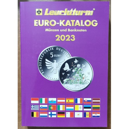 Euromince mince Leuchtturm katalóg Euro meny 2023 (v nemčine)