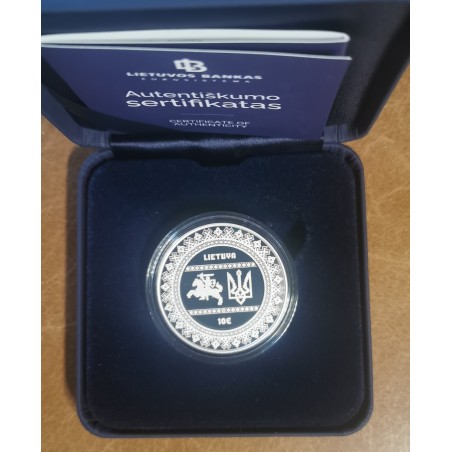 eurocoin eurocoins 10 Euro Lithuania 2022 - Ukraine’s fight for fre...