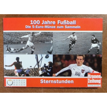 eurocoin eurocoins 5 Euro Austria 2004 Football v4 (UNC)