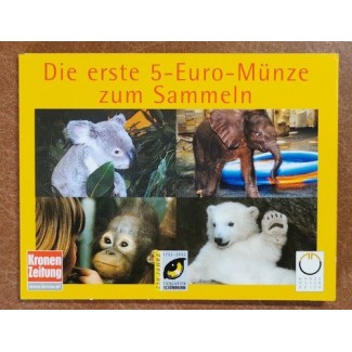 euroerme érme 5 Euro Ausztria 2002 Schönbrunn v1 (UNC)
