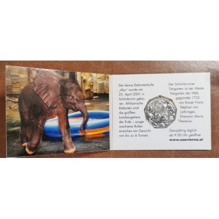 Euromince mince 5 Euro Rakúsko 2002 Schönbrunn v2 (UNC)