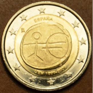 2 Euro Spain 2009 - 10th Anniversary of the Introduction of the Euro BIG STARS (UNC)