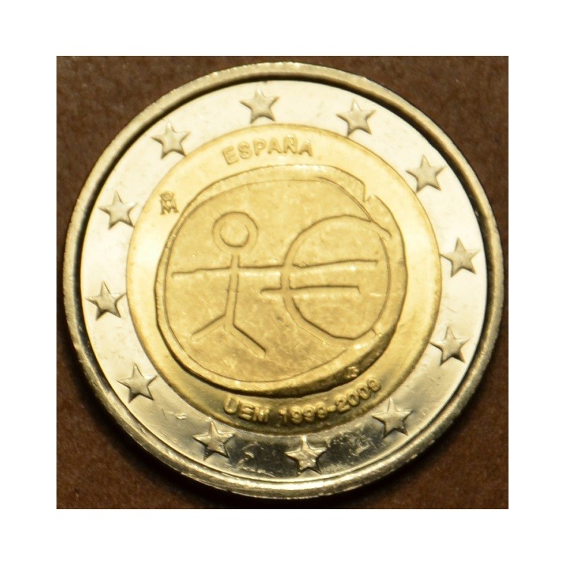 eurocoin eurocoins 2 Euro Spain 2009 - 10th Anniversary of the Intr...