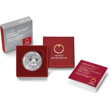 eurocoin eurocoins 20 Euro Austria 2023 - America: The healing powe...