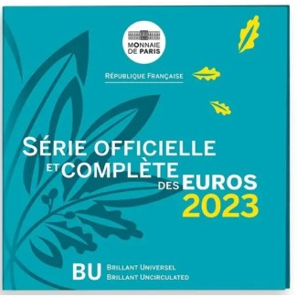 France 2023 set of 8 eurocoins (BU)