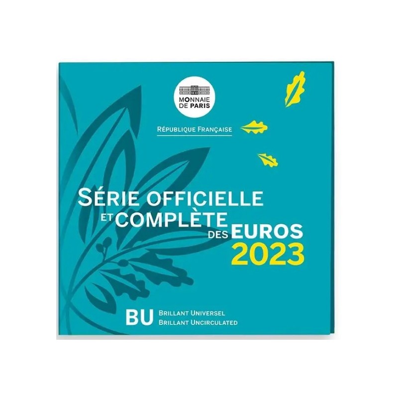 Euromince mince Francúzsko 2023 sada 8 euromincí (BU)