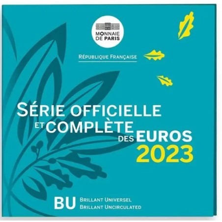 eurocoin eurocoins France 2023 set of 8 eurocoins (BU)