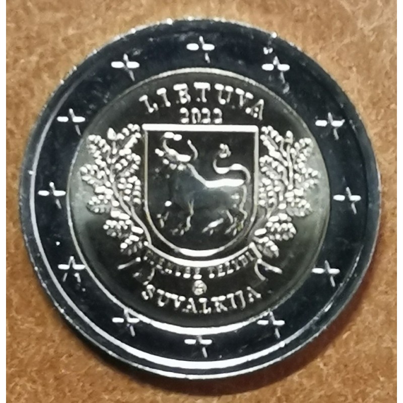 Euromince mince 2 Euro Litva 2022 - Suvalkija (UNC)