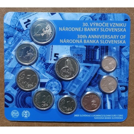 euroerme érme Szlovákia 2023 forgalmi sor - 30 éves a Szlovák Nemze...