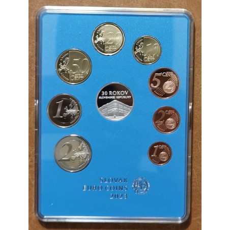 eurocoin eurocoins Slovakia 2023 set of coins - 30 years of Slovak ...