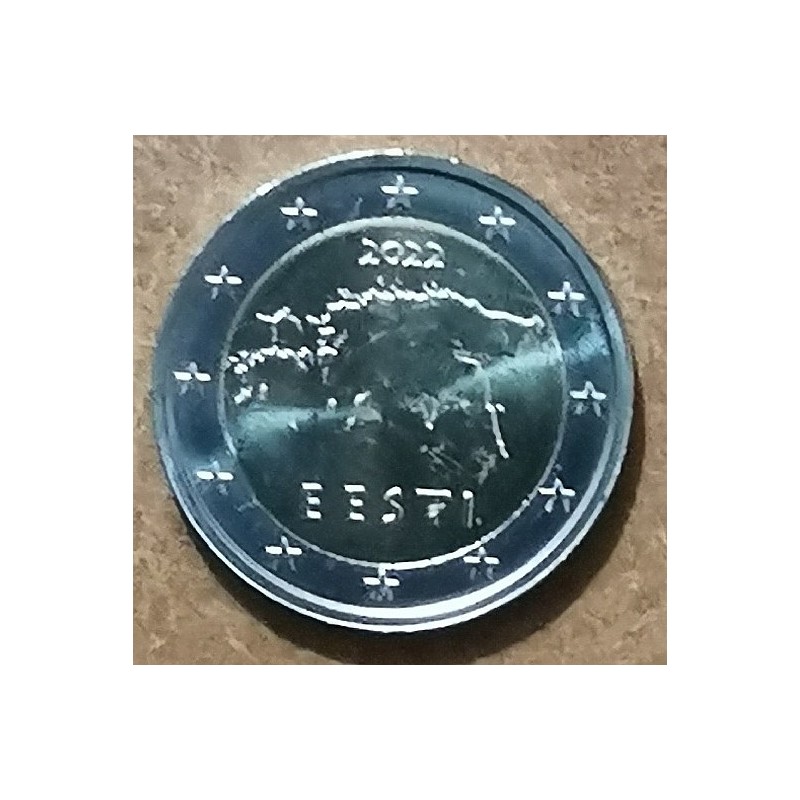 eurocoin eurocoins 2 Euro Estonia 2022 (UNC)