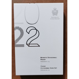 euroerme érme San Marino 2022 - 10 részes forgalmi sor (Proof)