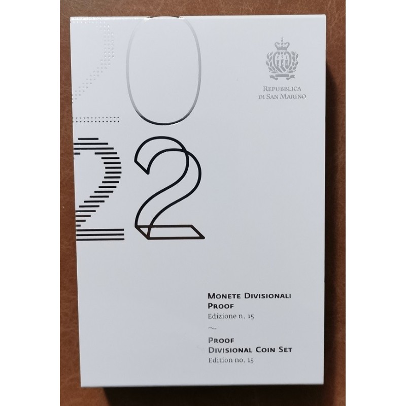 euroerme érme San Marino 2022 - 10 részes forgalmi sor (Proof)