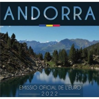 Euromince mince Sada 8 mincí Andorra 2022 (BU)