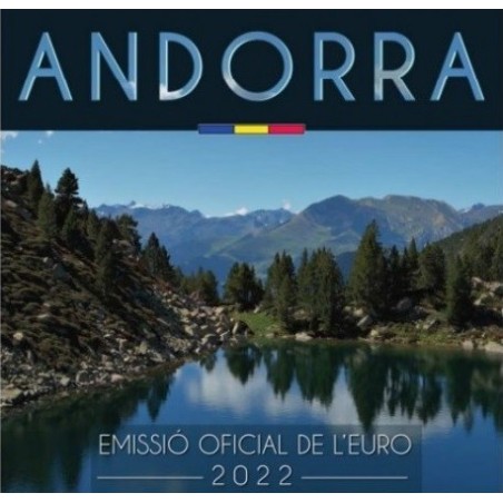 Euromince mince Sada 8 mincí Andorra 2022 (BU)