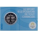 2 Euro France 2023 - Paris 2024 Olympic Games (blue BU card)