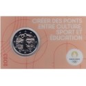 2 Euro France 2023 - Paris 2024 Olympic Games (red BU card)
