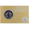 2 Euro France 2023 - Paris 2024 Olympic Games (yellow BU card)