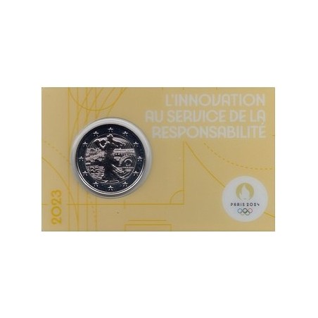 eurocoin eurocoins 2 Euro France 2023 - Paris 2024 Olympic Games (y...