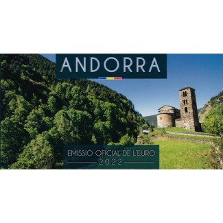 Euromince mince 2 x 1,25 Euro Andorra 2022 - Veverička a St. Joan d...