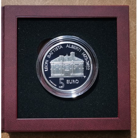 eurocoin eurocoins 5 Euro San Marino 2022 - Leon Battista Alberti (...