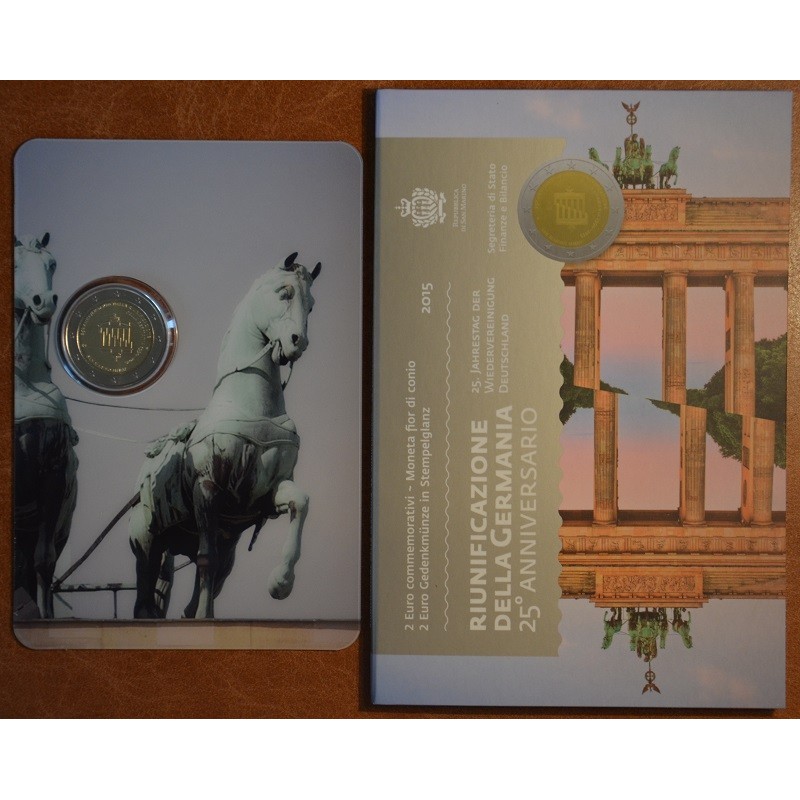 euroerme érme 2 Euro San Marino 2015 - Németország egyesítése (BU)