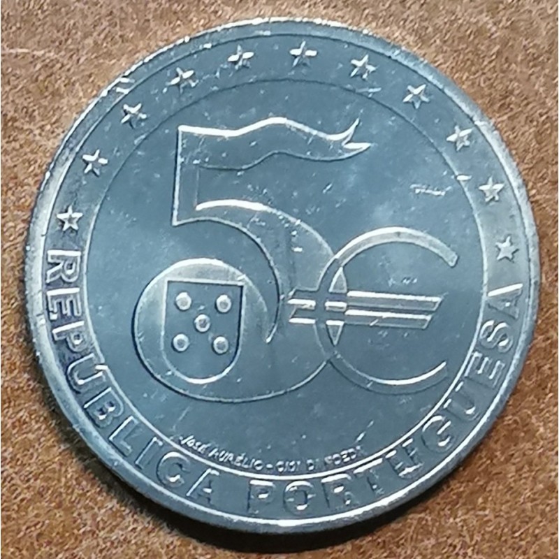 Euromince mince 5 Euro Portugalsko 2022 - 20 rokov Eura (UNC)