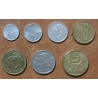 eurocoin eurocoins Finland set of 7 coins 1977-1988 (UNC)