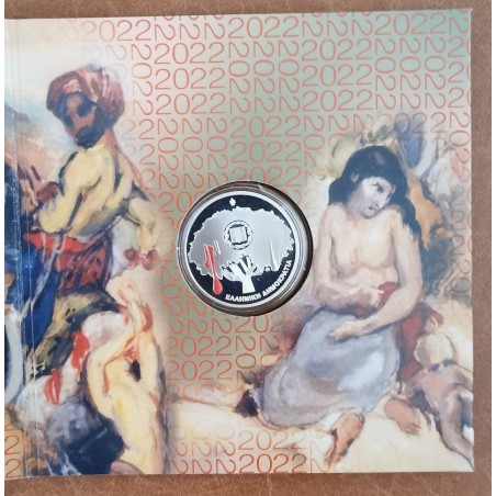 eurocoin eurocoins 5 Euro Greece 2022 - 200 Years from the Chios Ma...