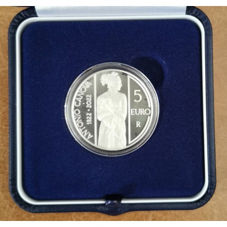 eurocoin eurocoins 5 Euro Italy 2022 - Antonio Canova (Proof)