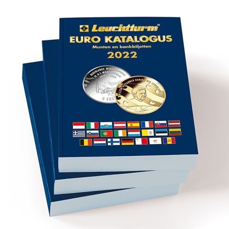 Euromince mince Leuchtturm katalóg Euro meny 2022 (v holandčine)