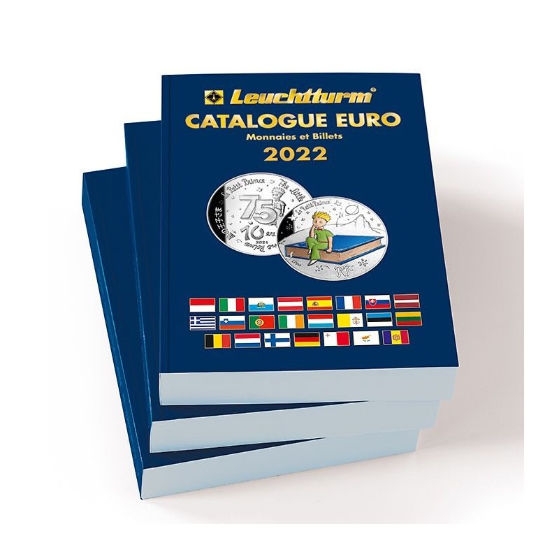 Euromince mince Leuchtturm katalóg Euro meny 2022 (vo francúzštine)