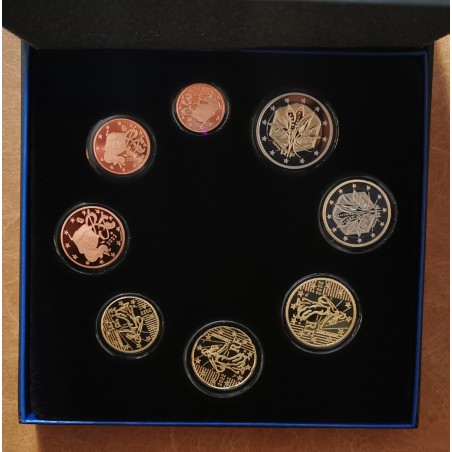 euroerme érme Franciaország 2022 - 8 részes forgalmi sor (Proof)