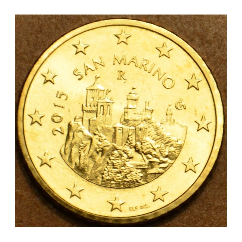 eurocoin eurocoins 50 cent San Marino 2015 (UNC)