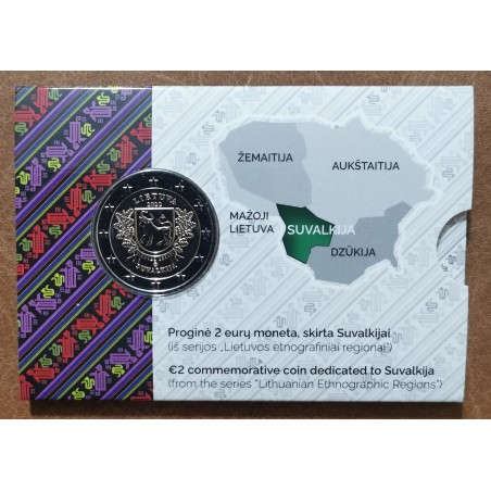 Euromince mince 2 Euro Litva 2022 - Suvalkija (BU)