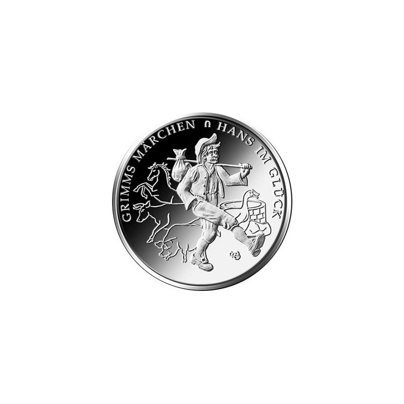 Euromince mince 20 Euro Nemecko 2023 - Šťastný Janko (UNC)
