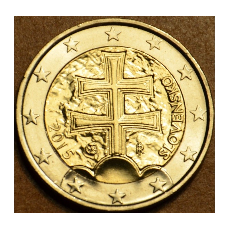 eurocoin eurocoins 2 Euro Slovakia 2015 (UNC)