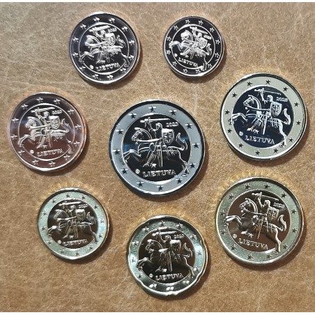 eurocoin eurocoins Lithuania 2023 set of 8 coins (UNC)