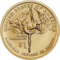 1 dollar USA 2023 Maria Tallchief "P" (UNC)