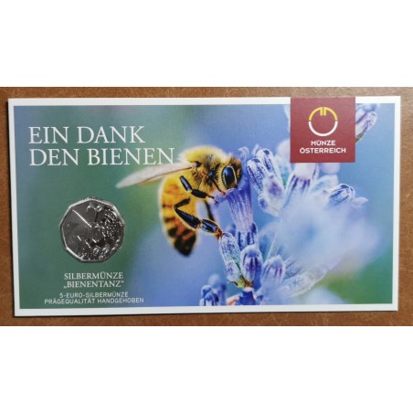 eurocoin eurocoins 5 Euro Austria 2023 - Bee dance (BU)