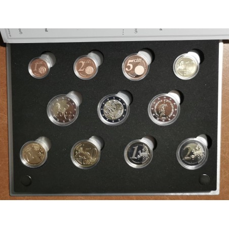 eurocoin eurocoins Finland 2022 set of 11 eurocoins (Proof)