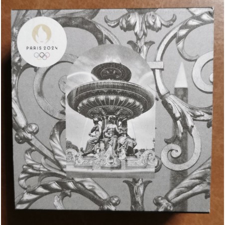 Euromince mince 10 Euro Francúzsko 2022 - Place de la Concorde (Proof)