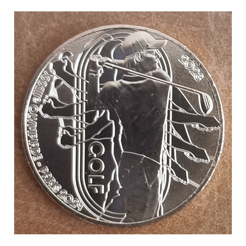 Euromince mince 1/4 Euro Francúzsko 2023 - OH 2024 - Golf (UNC)