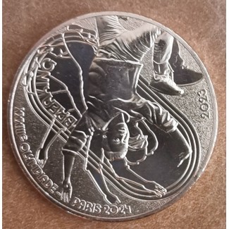 Euromince mince 1/4 Euro Francúzsko 2023 - OH 2024 - Breakdance (UNC)