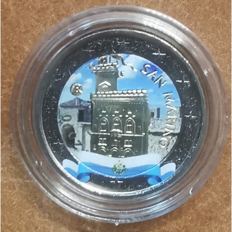 Euromince mince 2 Euro San Marino 2010 - Dom vlády (farebná UNC)