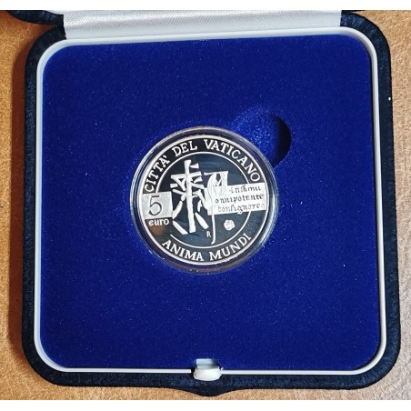 Euromince mince 5 Euro Vatikán 2022 - Laudato Si (Proof)