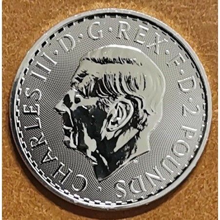 eurocoin eurocoins 2 pounds Great Britain 2023 Britannia - King Cha...