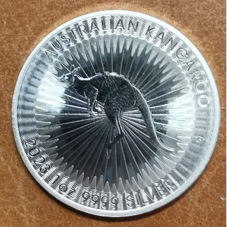 Euromince mince 1 dolár Australia 2023 Kengura (1 oz. Ag)